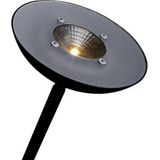 Vloerlamp - Zwart - Staal