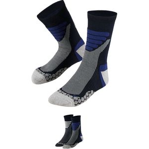 Morethansocks - Wandelsokken Unisex - Maat 35 t/m 47 - 1-Paar - Merino Wollen Wandelsokken