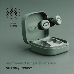 klar Focus – Premium Universele Oordoppen voor Concentratie en Productiviteit –Reizen met Vliegtuig, Trein- Leerkrachten– Studeren, Werken en Co-workingspaces gebruik 25 dB mesh filter - Horecapersoneel - Neurodivergent