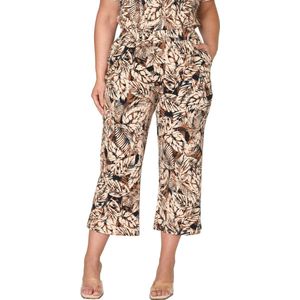 Ciso broek palmbladeren bruin maat 2XL 52/54