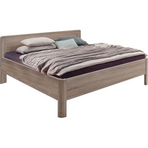 B Bright Bed Bienne Rondo - 160 x 200 cm - truffel eiken