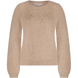 Red Button Trui Sweater Rb Logo Srb4615 Almond Dames Maat - S