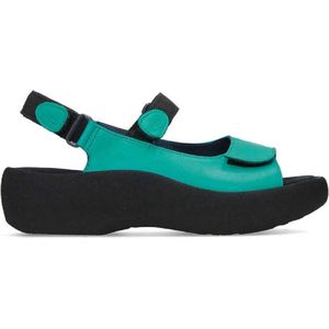 Wolky Sandalen Jewel turquoise leer