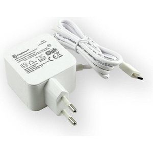 Raspberry Pi - USB-C Voeding - EU Stekker - 27W - 5V 5A