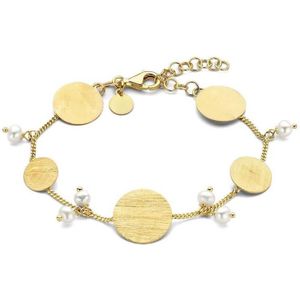 Casa Jewelry Armband Mistress Goud Verguld van 17 cm met 4 cm verlengketting