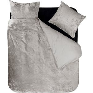 Dekbedovertrek - Grijs - Katoen - 240x220 cm