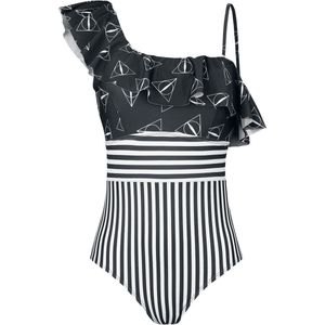 Harry Potter Deathly Hallows Dames Zwempak - meerkleurig - M