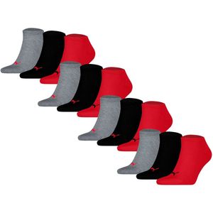 Puma - Sneakersokken - Effen - 12-pack