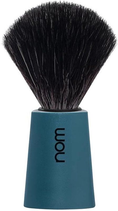 NOM CARL Scheerkwast petrol, Black Fibre