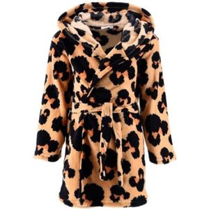 Disney - Minnie Mouse - Badjas - Fleece - Panterprint