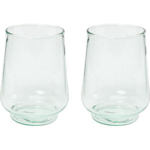 Return to Senders-sStapelbare waterglazen, large, set van 2