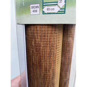 Decosol roljalozie houtkleur donker 150x160 ref. 4306