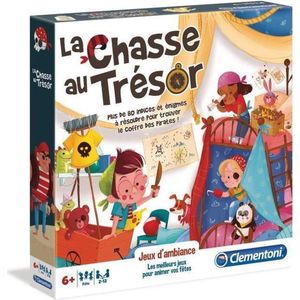 Bordspel Clementoni The treasure hunt (FR) + 6 Jaar Multicolour