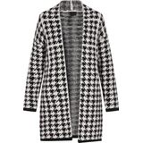 DreiMaster - Vest - Knielang - Gebreide Textuur