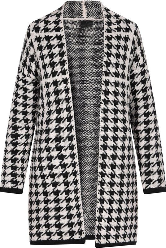 DreiMaster - Vest - Knielang - Gebreide Textuur