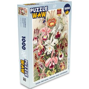Puzzel Bloemen - Ernst Haeckel - Vintage - Orchidee - Legpuzzel - Puzzel 1000 stukjes volwassenen