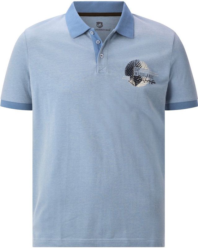 Jan Vanderstorm - LINDHEIM - Poloshirt - Lichtblauw