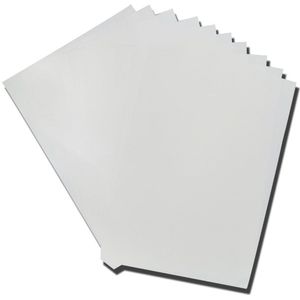 A4 tandloos bedrukt transferpapier bedrukt papier thermisch gesublimeerd papier thermisch transferpapier -30 stuks