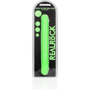 REALROCK - 12 inch - double dong - ribbels - glow in the dark - groen