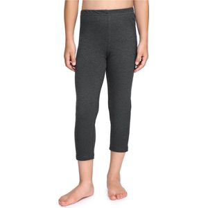 Merry Style Meisjes Leggings - Sport - Vrijetijdsbroek - Capri - Katoen - MS-MS10-226-LE - Donker gemêleerd - 122