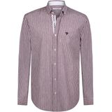 Felix Hardy Overhemd  bordeaux / wit
