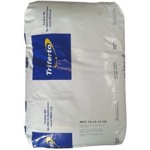 NPK 15-15-15 Kunstmest Chloorhoudend 25kg | Meststof voor gazon en land