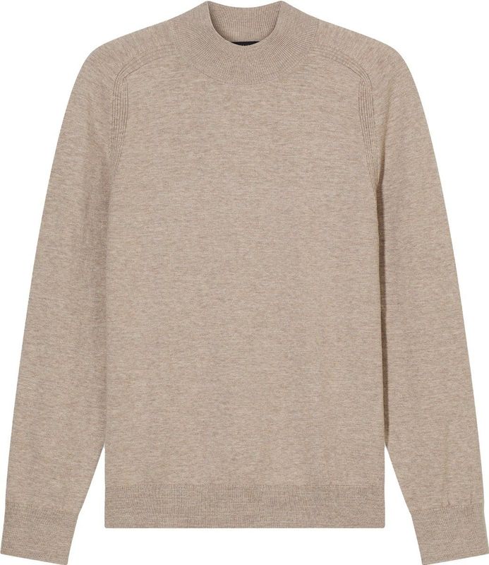 OLYMP - Modern Fit - Turtleneck Trui - Beige Melange