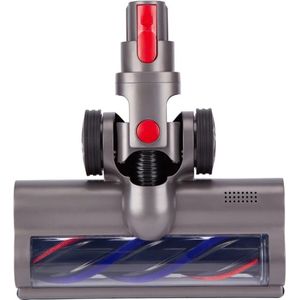 Gemotoriseerde Roterende Borstel - Geschikt voor Dyson V7 V8 V10 V11 - Turboborstel Zuigmond Elektrisch Mondstuk - Stofzuigers - Directe aandrijving - Vloerborstel met 4 LED-lampen - Voor tapijten en harde vloeren