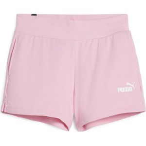 PUMA ESS 4 Sweat Shorts TR (S) Dames Broek - Pink Lilac