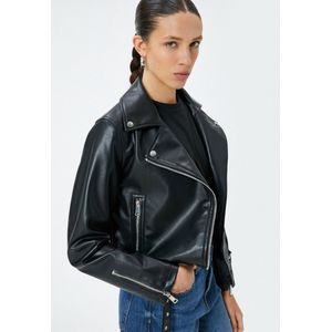 Imitatieleer Motorrijder Jasje