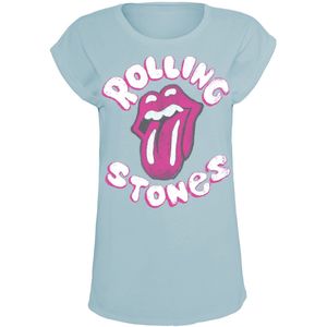 The Rolling Stones Sketchy Lick Dames T-shirt - munt - S