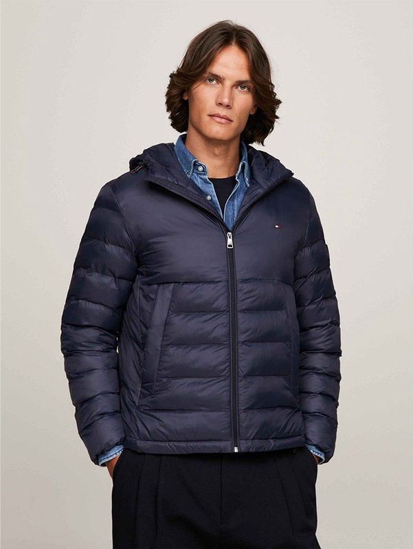 Tommy Hilfiger Packable Recycled Quilt Jas Blauw S Man