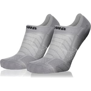 Lowa Everyday No-Show Merino wol 2-pack - Lichtgrijs - 35-38 - Enkellaags sokken, footies of sneakersok, 2 paar