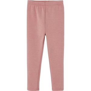 Leggings - Rozenhout - Gevoerde Meisjeslegging - Enkellengte - Met Fleece