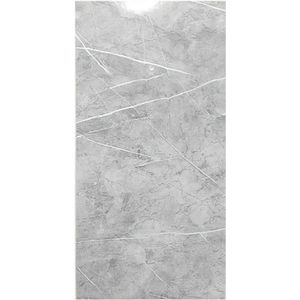 Bovista Wandpaneel - Zelfklevend - Wandpanelen - Woonkamer - Badkamer - Kasteel Grijs - 10 vellen