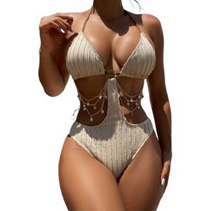 Trendy Monokini Badpak Deluxe - Bikini - Dames - Zwemkleding