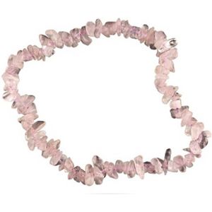 Splitarmband Roze kwarts - Armband