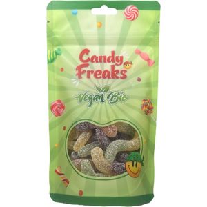 Candy Freaks Zure Zigzaggers - 150 gram - Vegan - Snoep - Biologisch - Vegetarisch - Gelatinevrij - Lactosevrij - Halal