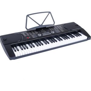 Fazley FKB-050 Keyboard Piano - 61 Toetsen - Met microfoon - Voor beginners - Zwart