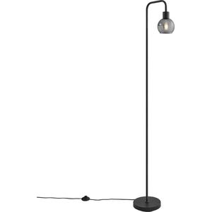 QAZQA vidro - Art Deco Vloerlamps-sStaande Lamp - 1 lichts - H 160.5 cm - Grijs - Woonkamers-sSlaapkamers-sKeuken