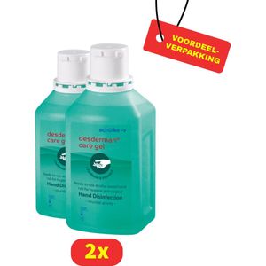 Desderman Verzorgingsgel - Handdesinfectie Gel - 2 x 100 ml - Voordeelverpakking