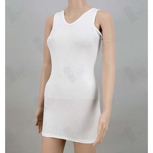 Ihle hemd met V-Hals en Okselflap Korset - 140 - Wit