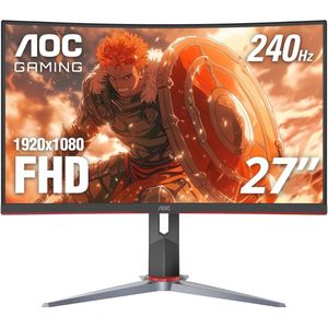 Ultrasnelle gaming-monitor 27 inch FHD 1080p met 0,5 ms 240 Hz en in hoogte verstelbaar