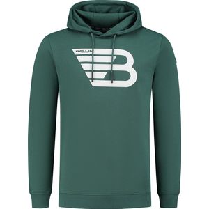 Ballin Amsterdam - Heren Slim fit Sweaters Hoodie LS - Faded Green - Maat M