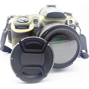 CHPN - Lensdop - Lens kapje - Dopje voor camera lens - Lens Cap geschikt voor Nikon en Canon camera's - 62mm - Zwart