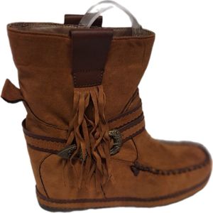 MULANKA-MOCCASIN-SUEDELOOK-CAMEL-SIZE 41