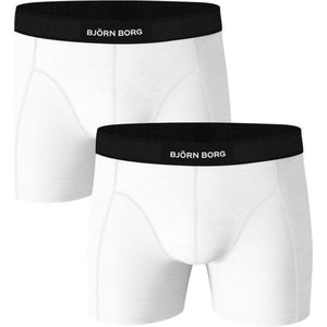 Boxershort Björn Borg Men Premium Cotton Stretch Boxer Multipack 2 White 