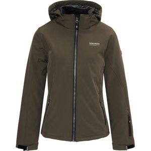 Nordberg Shirley Winterjas - Dames - Softshell - Army - Maat L