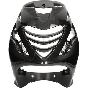 Voorkap Piaggio Zip SP 2000 hoogglans zwart (metallic)