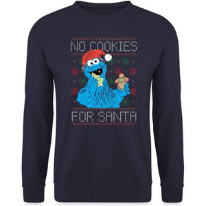 Sesamstraat Ugly Christmas | Geen Koekjes Voor Santa Sweater Heren